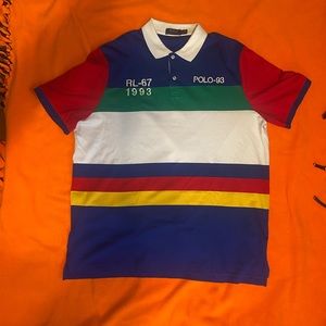 Polo Ralph Lauren color block shirt
